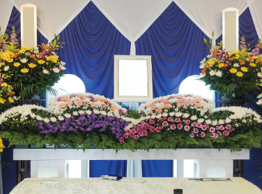 家族葬・オリジナル花祭壇40プラン