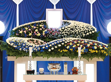 家族葬・オリジナル花祭壇70プラン